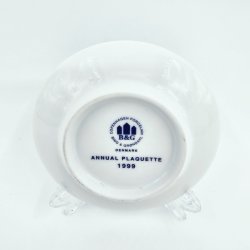 Bing &amp; Grndahl Miniature JulePlate Julemanden r 1999.