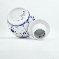 Musselmalet Halvblonde Kaffekande nr. 1-519. sortering 2  