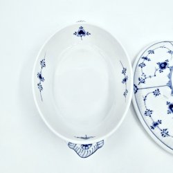 Musselmalet Riflet Lgfad nr. 1-405. sortering 1 