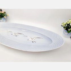 Mgestel Fiskefad Uden Guldkant 2 sortering Sjlden