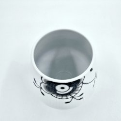 Sort Mega Riflet Vase nr. 680. sortering 1 