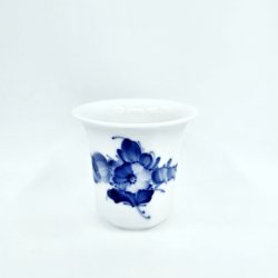 Bl� Blomst Kantet Vase nr. 10-8618. sortering 2 