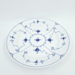 B &amp; G Musselmalet Riflet Middagstallerken sortering 2 