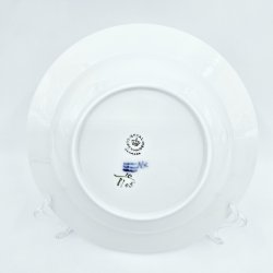 Bl Blomst Flettet Dyb Tallerken nr. 10-8105. sortering 2 