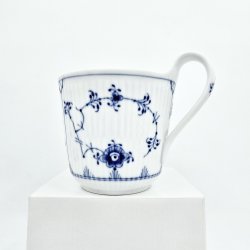 Musselmalet Riflet Hjhankskop nr. 091. sortering 2 