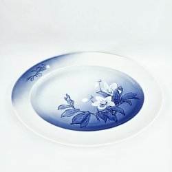 Julerose Stort Ovalt Fad nr. 15. sortering 2  