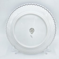 Mgestel Frokosttallerken Med Gennembrudtkant nr. 326.5 Med Guldkant 1 sortering