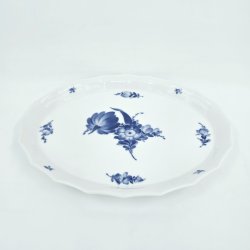 Bl Blomst Kantet Oval Bakke nr. 10-8578. sortering 2 