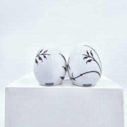 Sort Mega  Riflet Salt &amp; Peber st. 1 sortering 