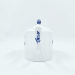 Bl� Blomst Flettet Tekande nr. 10-8118. sortering 2 