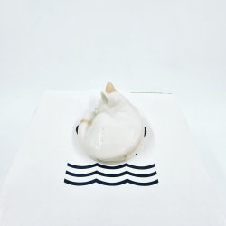 Royal Copenhagen Figur Kat Blanche nr. 678. Sortering 1 