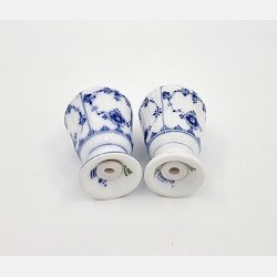 Musselmalet Riflet Salt &amp; Peber nr. 1-476 / 1-480. sortering 1