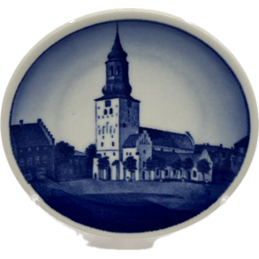 Royal Copenhagen Mini Platte Budolfi Kirke 67-2010 