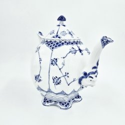 Musselmalet Helblonde Tekande nr. 1-1119. sortering 1 