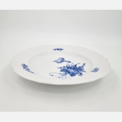 Bl Blomst Svejfet Middagstallerken nr. 10-1621. sortering 2