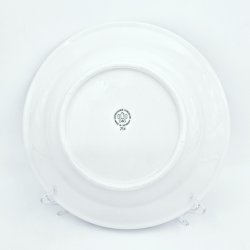 Bl Tone Dyb Tallerken nr. 714 / 1008. sortering 1 Hotelporceln  