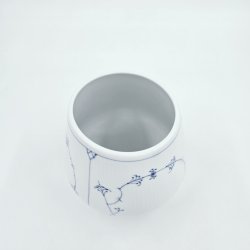 Musselmalet Riflet Vase nr. 681. sortering 2 