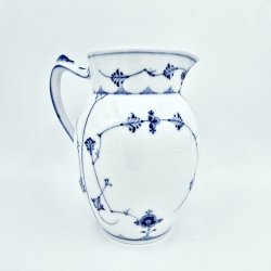 Musselmalet Riflet Stor Kande nr. 1-161. sortering 1