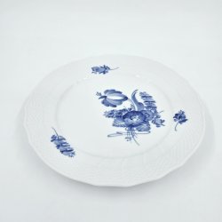 Bl Blomst Svejfet Middagstallerken nr. 10-1710. sortering 3 