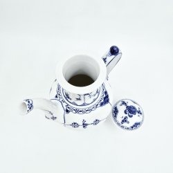 Musselmalet Halvblonde Kaffekande nr. 1-519. sortering 2  