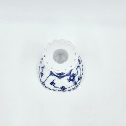 Musselmalet Helblonde Lysestage nr. 1-502. sortering 1 