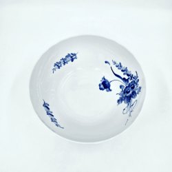 Bl� Blomst Svejfet Salatkumme nr. 10-1643. sortering 1  