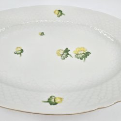 Erantis Ovalt Fad nr. 16 Med Guldkant 1 sortering 