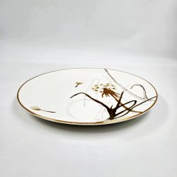 Royal Copenhagen Flora Tallerken Dandelion nr 622. sortering 1 