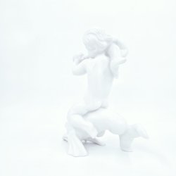 B &amp; G Figur Pige P Delfin nr. 59/4059. Sortering 1 