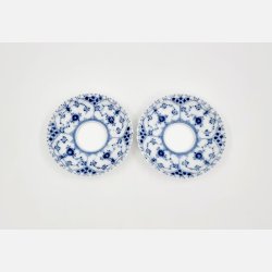 Musselmalet Helblonde Lysmanchet nr. 1-1009. sortering 3