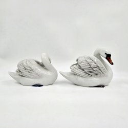 Royal Copenhagen Figur Svane Familie nr. 360. sortering 1 