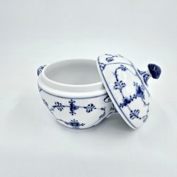 Musselmalet Riflet Sukkerskl nr. 1-244. sortering 2 