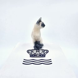 Royal Copenhagen Figur Kat Siameser nr. 681. sortering 1  