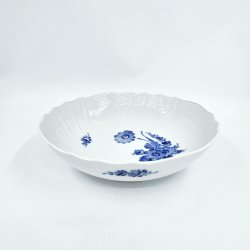 Bl� Blomst Svejfet Sk�l nr. 10-1518. sortering 1  