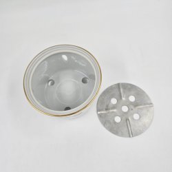  Erantis Fyrfadsvarmer nr. 237 Med Guldkant 1 sortering  