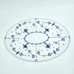 Musselmalet Riflet Dryp Rist nr. 1-110. sortering 3  