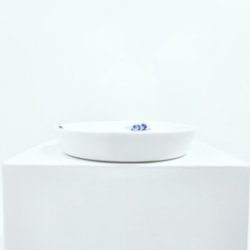 Bl� Blomst Rund Asiet nr. 10-2422. sortering 2  