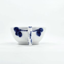 Bl Blomst Svejfet Asiet nr. 10-1603. sortering 1 Sjlden 