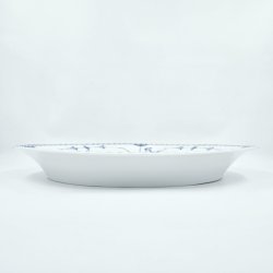 Musselmalet Halvblonde Ovalt Fad nr. 1-534. sortering 1  