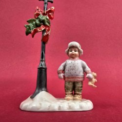 Firklveren Figur Dreng Med Bamse