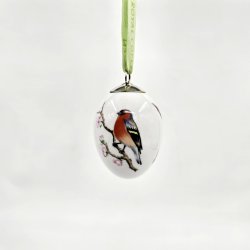 Royal Copenhagen P�ske�g Bogfinke &amp; Hvid Anemone 2009. Sortering 1 