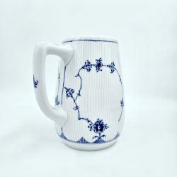 Musselmalet Riflet Kande nr. 1-2224. sortering 2 Hotelporcel�n 