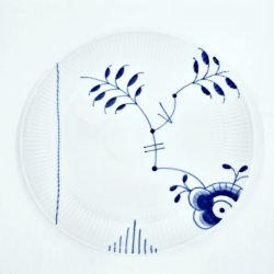 Bl� Mega Riflet Coupe Tallerken nr. 733. sortering 1  