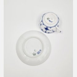 Musselmalet Riflet Kop nr.1-465. sortering 1 