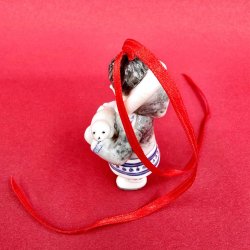 Royal Copenhagen Juleornament Grndlandske Dreng Figur nr. 153. 1 Sortering 