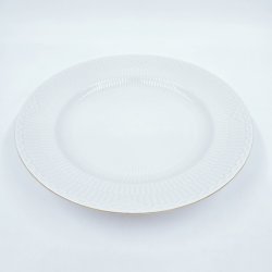 Tradition Hvid Halvblonde Middagstallerken nr. 1275-571. Sortering 1 