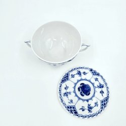 Musselmalet Halvblonde Bouillonkop nr. 1-764. sortering 3