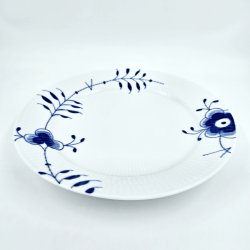 Bl� Mega Riflet Middagstallerken nr. 627. sortering 1 