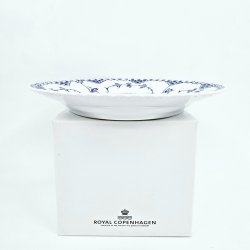 Musselmalet Helblonde Sildetallerken nr. 1-1086. sortering 2 