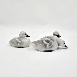 Royal Copenhagen Figur Svane Familie nr. 360. sortering 1 